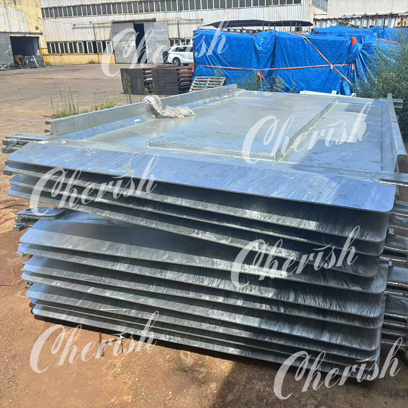 11 Sets Galvanized Triple Level Car Parking Lift for Montenegro