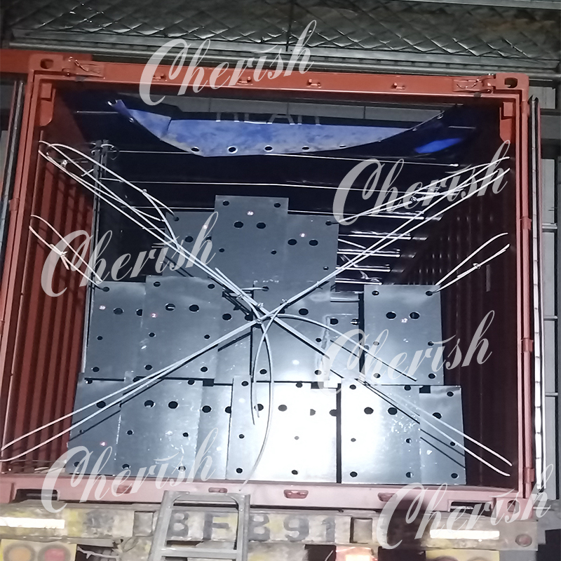 Shipping Update: 11 Sets 3 Level Car Parking Lift Loaded to Montenegro